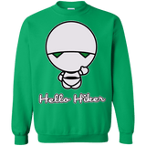 Sweatshirts Irish Green / Small Hello Hiker Crewneck Sweatshirt