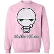 Sweatshirts Light Pink / Small Hello Hiker Crewneck Sweatshirt
