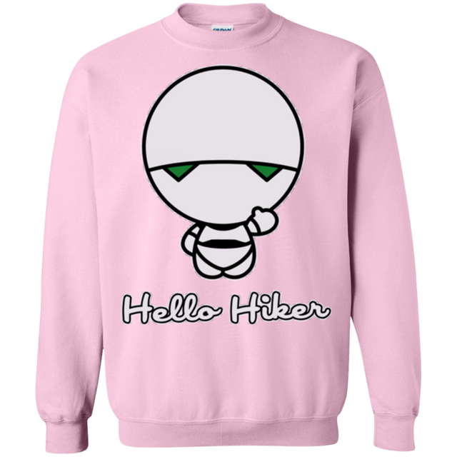 Sweatshirts Light Pink / Small Hello Hiker Crewneck Sweatshirt