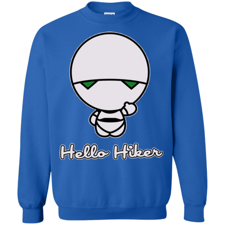 Sweatshirts Royal / Small Hello Hiker Crewneck Sweatshirt