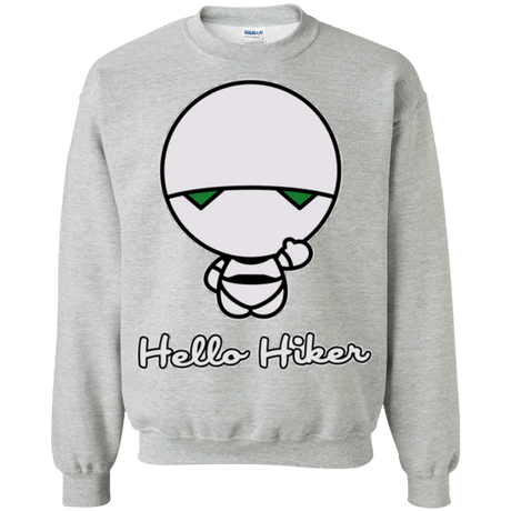 Sweatshirts Sport Grey / Small Hello Hiker Crewneck Sweatshirt
