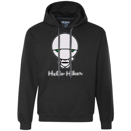 Sweatshirts Black / Small Hello Hiker Premium Fleece Hoodie