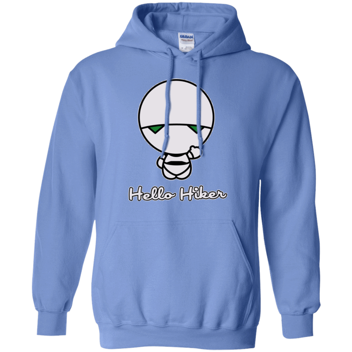 Sweatshirts Carolina Blue / Small Hello Hiker Pullover Hoodie