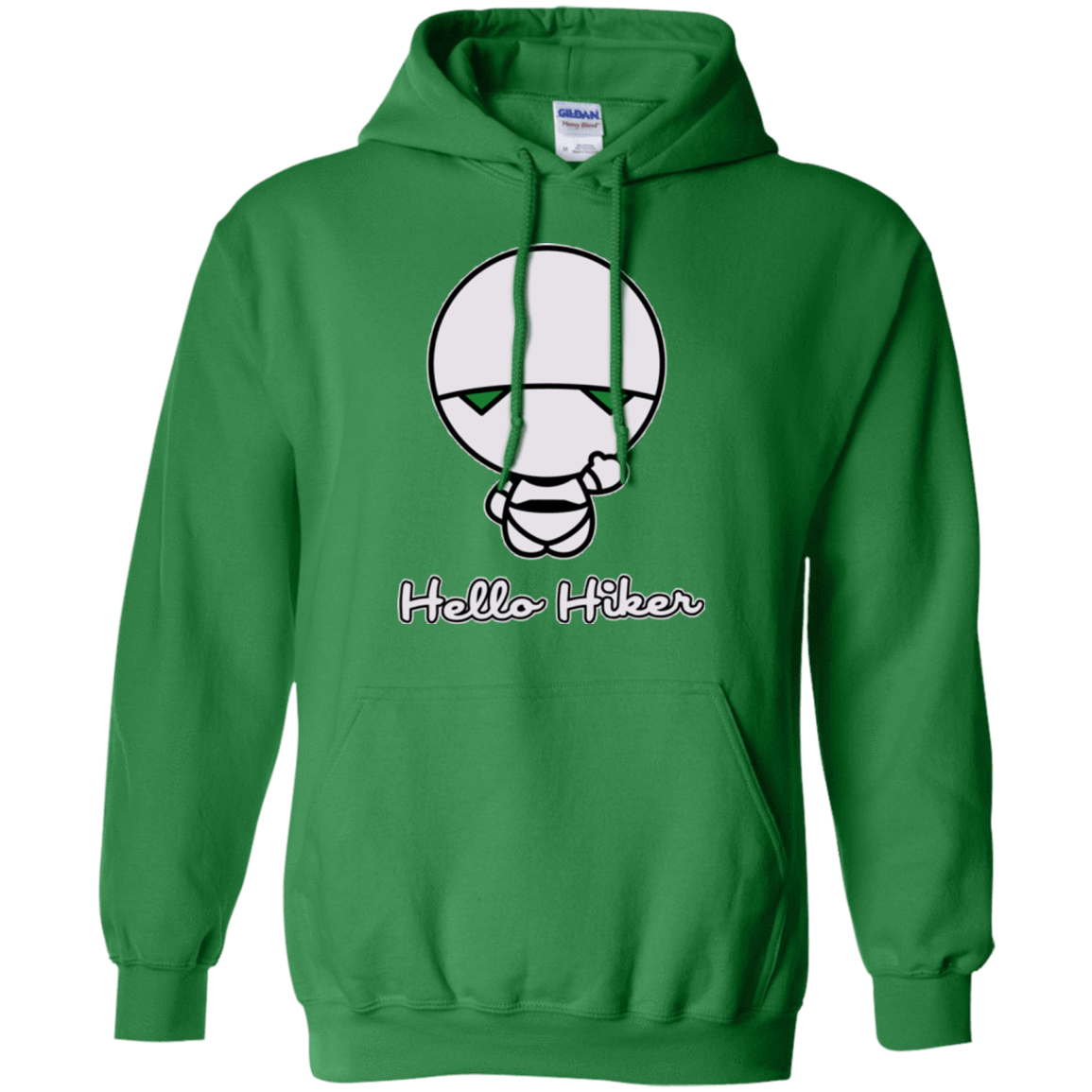 Sweatshirts Irish Green / Small Hello Hiker Pullover Hoodie