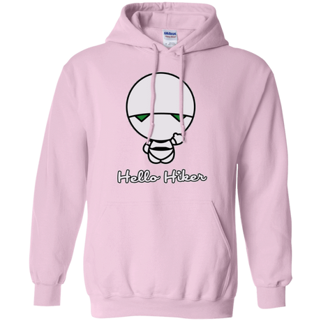 Sweatshirts Light Pink / Small Hello Hiker Pullover Hoodie