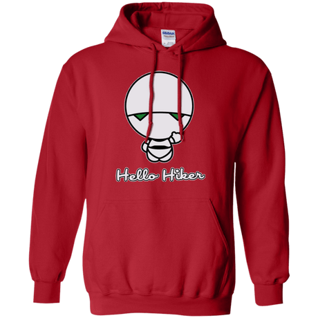 Sweatshirts Red / Small Hello Hiker Pullover Hoodie