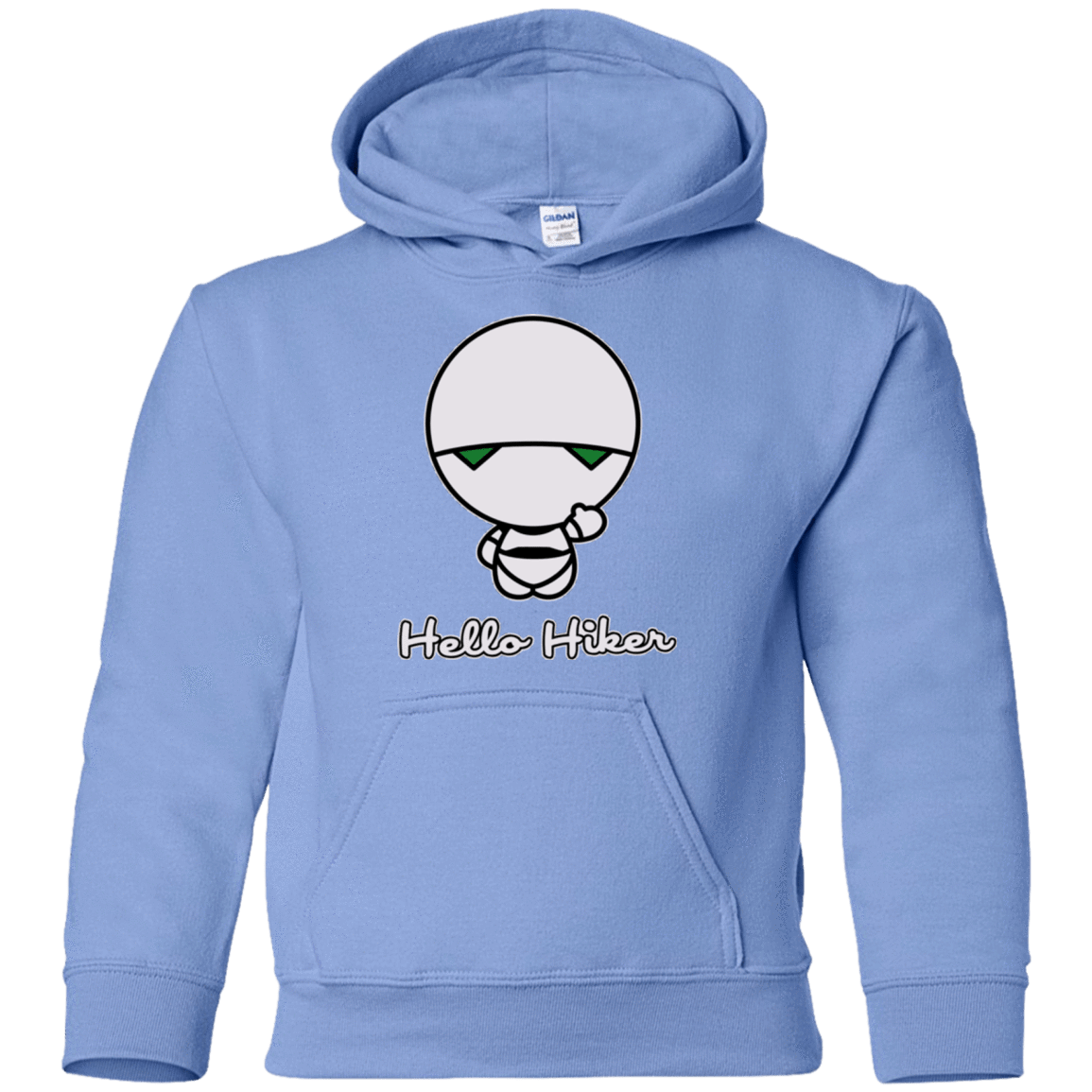 Sweatshirts Carolina Blue / YS Hello Hiker Youth Hoodie