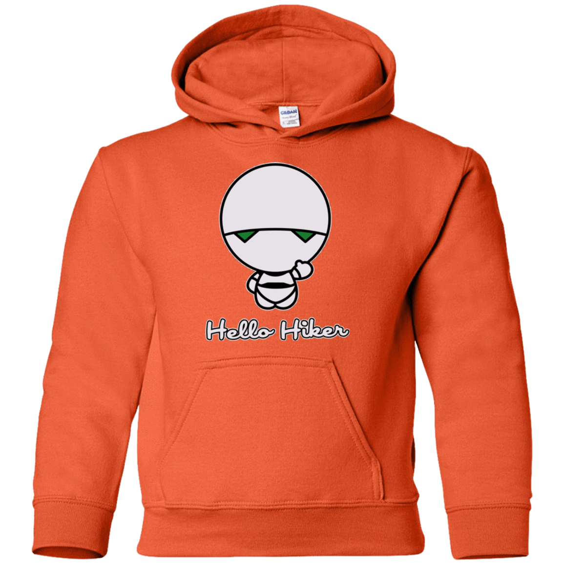 Sweatshirts Orange / YS Hello Hiker Youth Hoodie