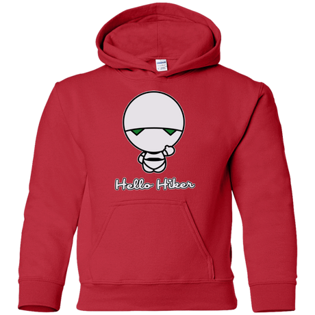Sweatshirts Red / YS Hello Hiker Youth Hoodie