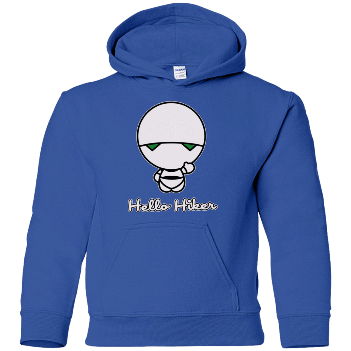 Sweatshirts Royal / YS Hello Hiker Youth Hoodie