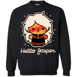 Sweatshirts Black / S Hello Jasper Crewneck Sweatshirt