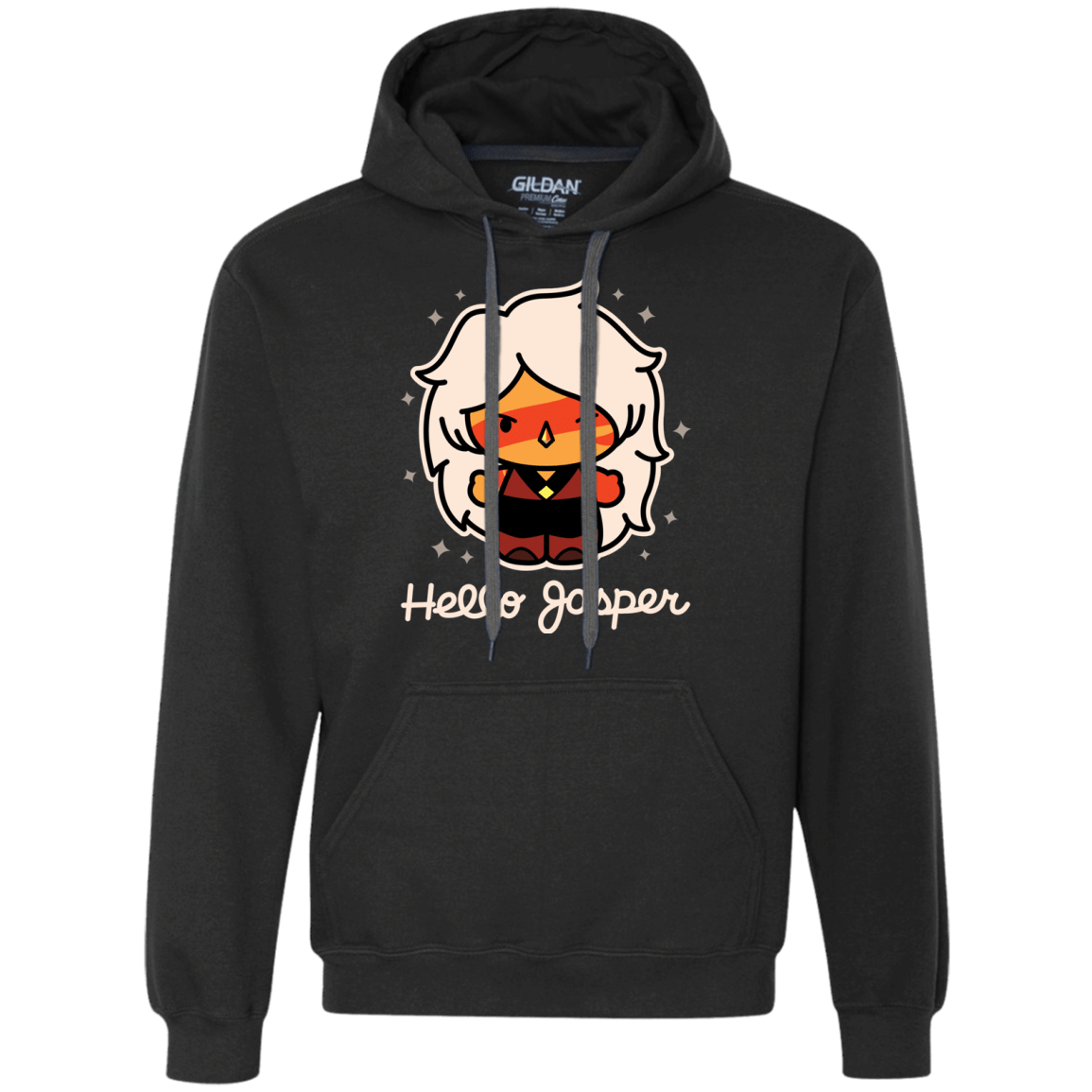 Sweatshirts Black / S Hello Jasper Premium Fleece Hoodie