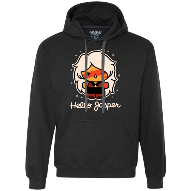Sweatshirts Black / S Hello Jasper Premium Fleece Hoodie