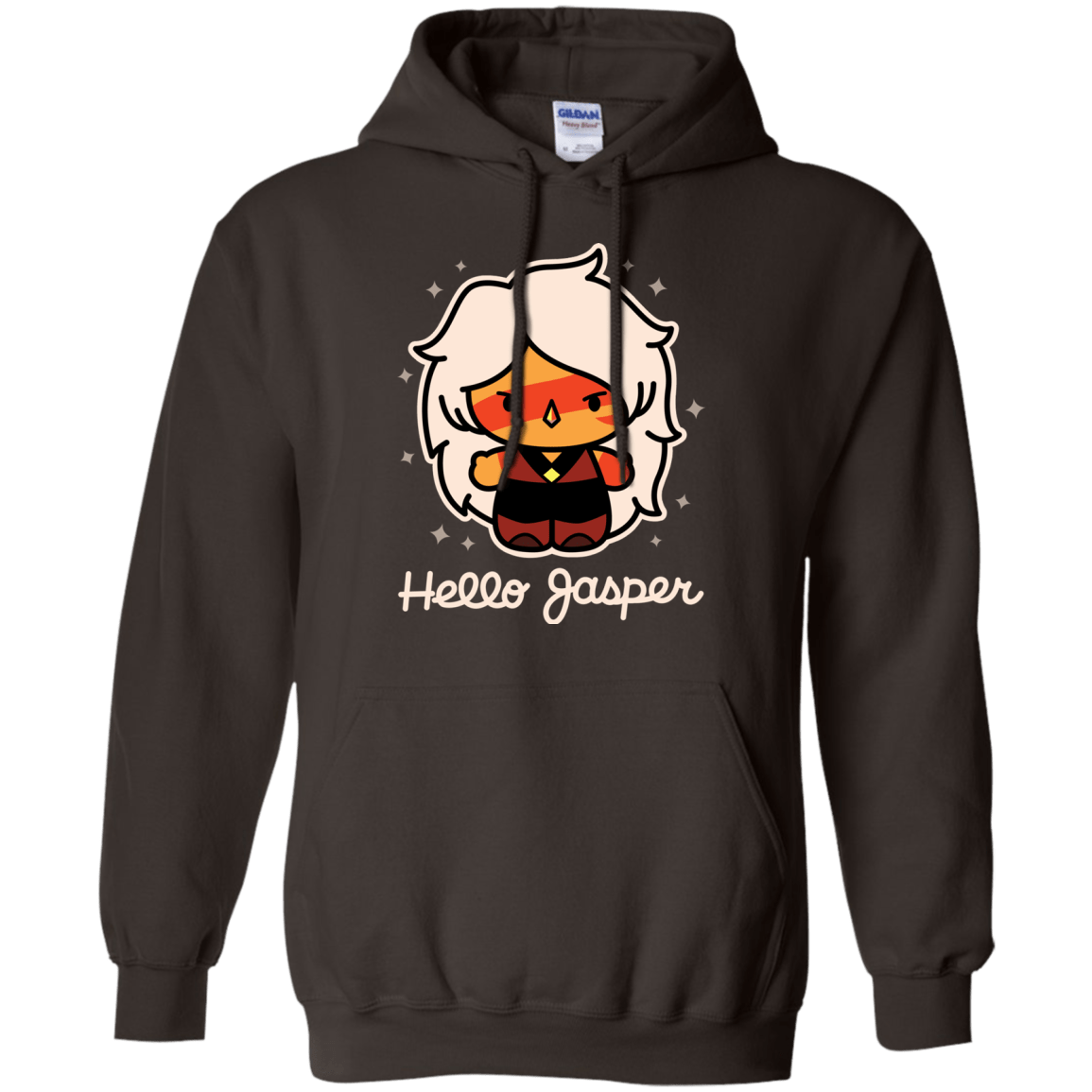 Sweatshirts Dark Chocolate / S Hello Jasper Pullover Hoodie