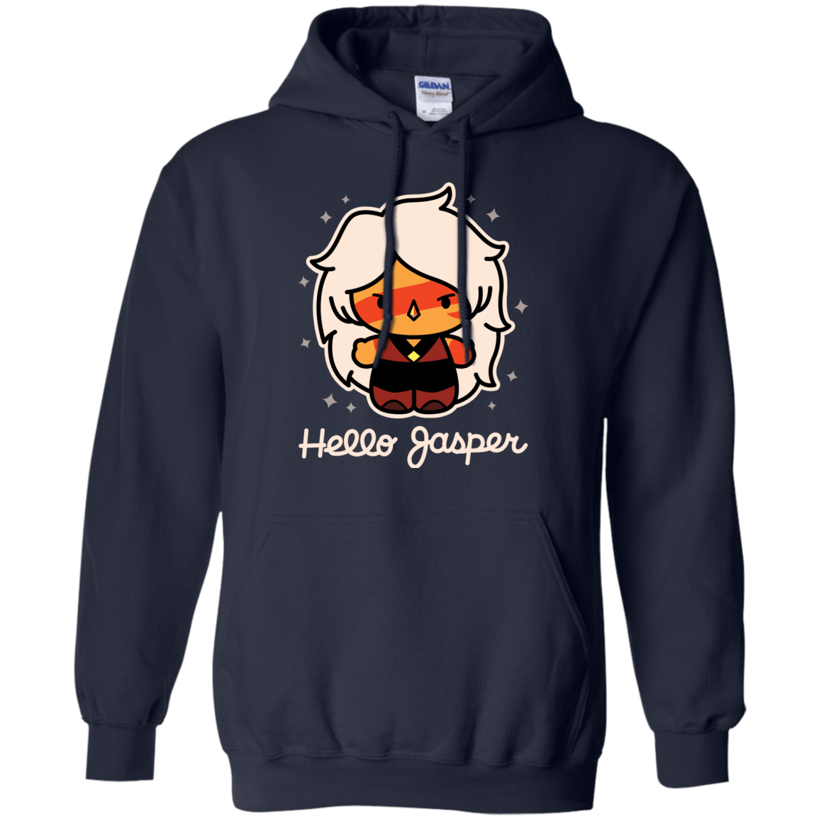 Sweatshirts Navy / S Hello Jasper Pullover Hoodie