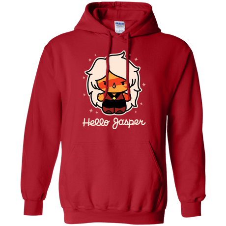 Sweatshirts Red / S Hello Jasper Pullover Hoodie