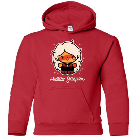 Sweatshirts Red / YS Hello Jasper Youth Hoodie