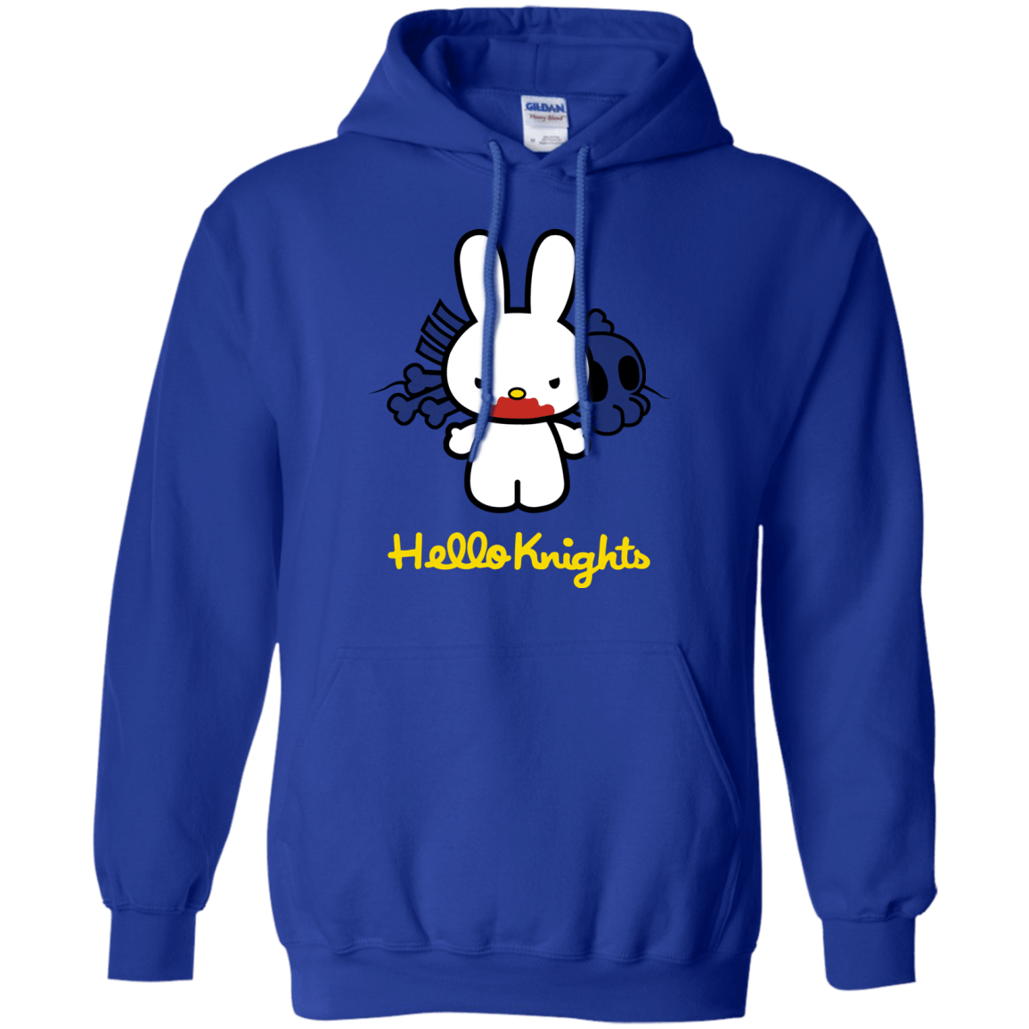Sweatshirts Royal / S Hello Knights Pullover Hoodie