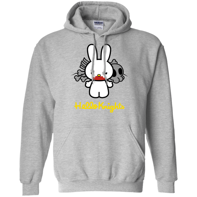 Sweatshirts Sport Grey / S Hello Knights Pullover Hoodie