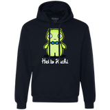 Sweatshirts Navy / S Hello Kuchi Premium Fleece Hoodie