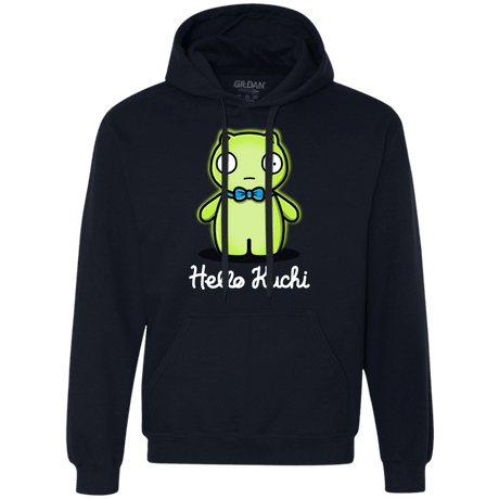 Sweatshirts Navy / S Hello Kuchi Premium Fleece Hoodie