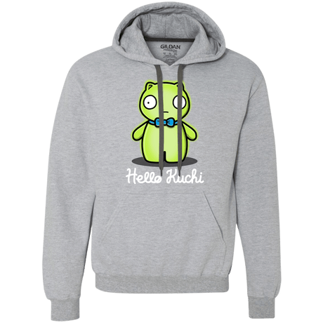 Sweatshirts Sport Grey / S Hello Kuchi Premium Fleece Hoodie