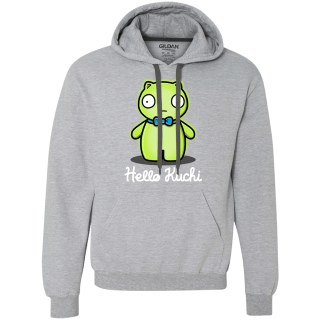 Sweatshirts Sport Grey / S Hello Kuchi Premium Fleece Hoodie