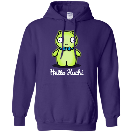 Sweatshirts Purple / S Hello Kuchi Pullover Hoodie