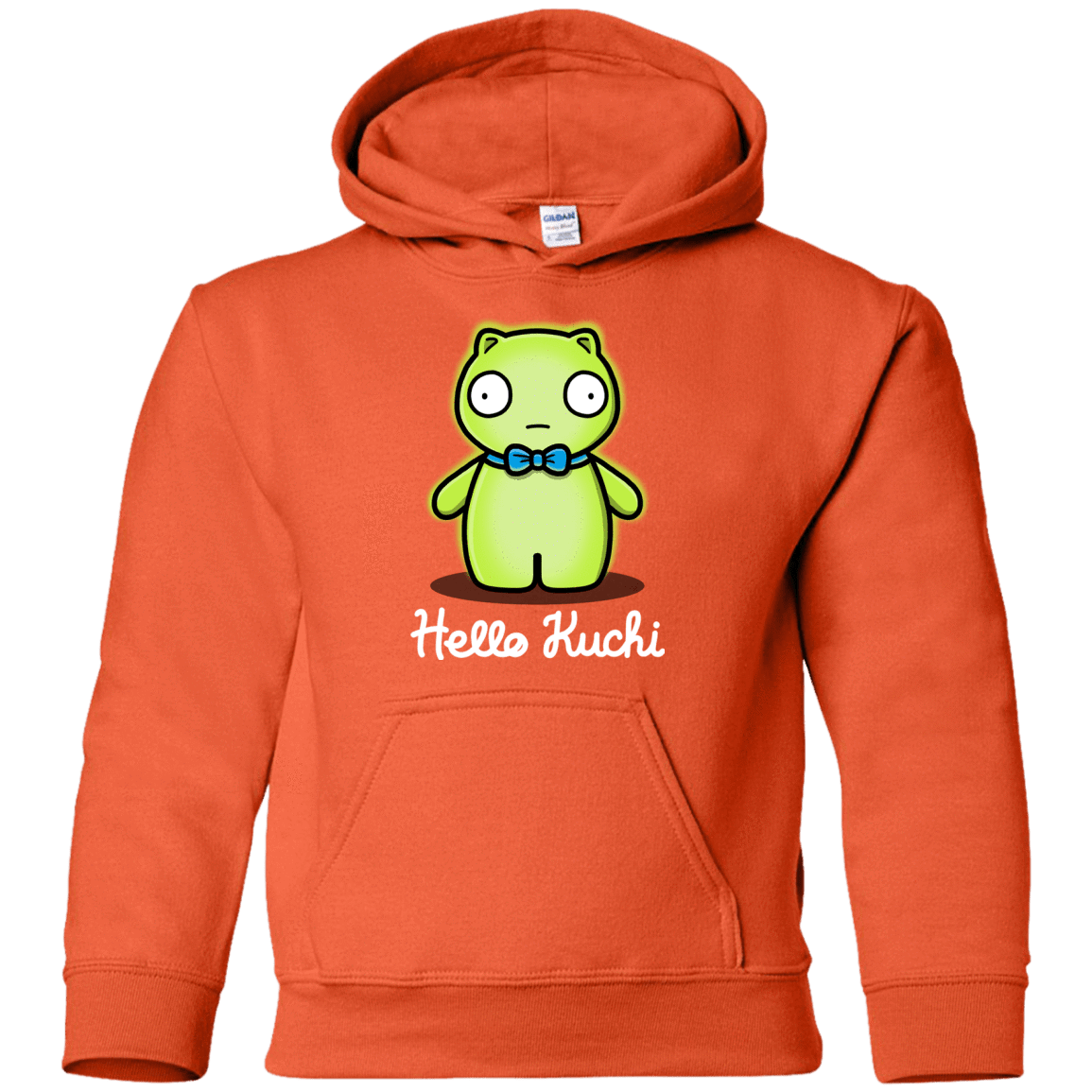 Sweatshirts Orange / YS Hello Kuchi Youth Hoodie