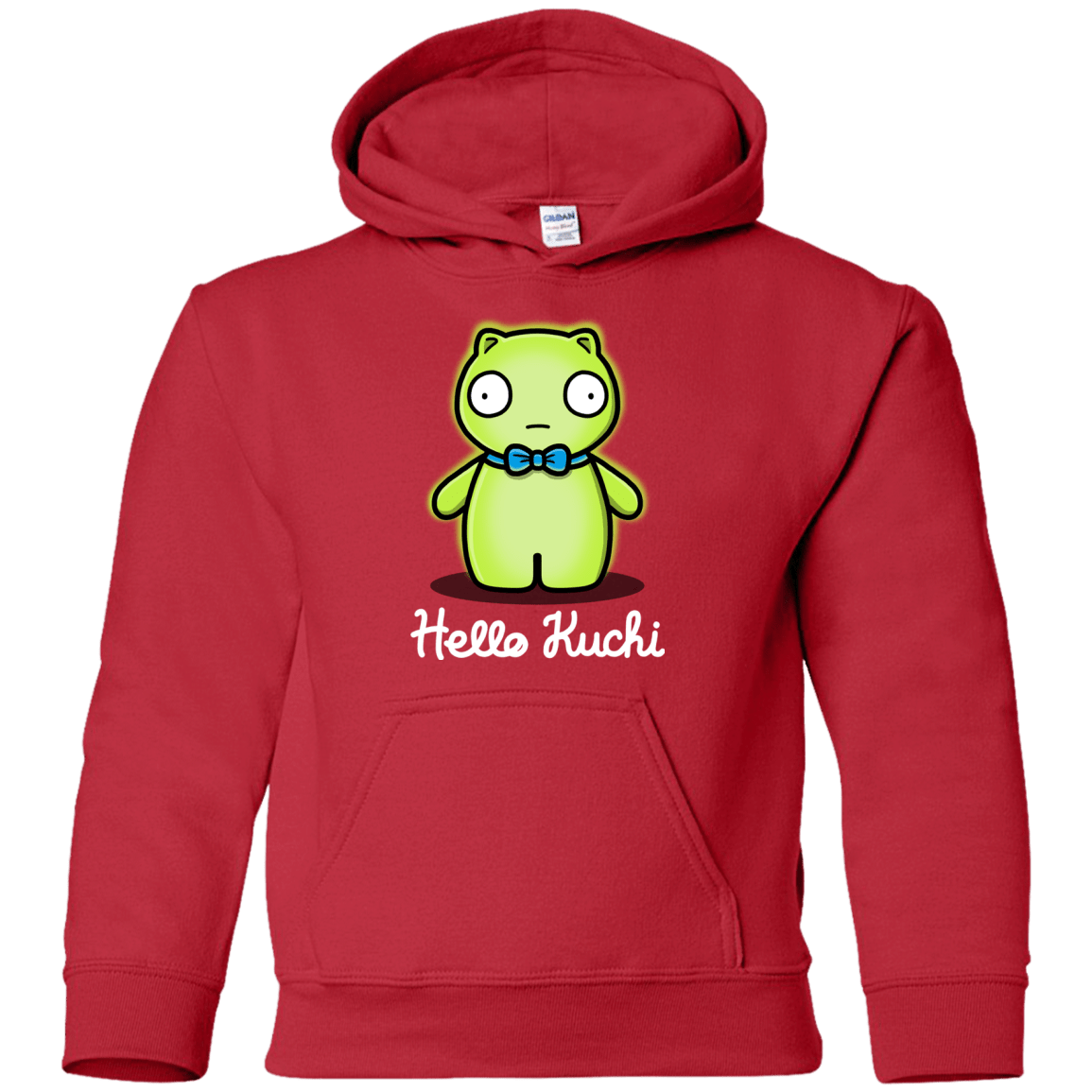 Sweatshirts Red / YS Hello Kuchi Youth Hoodie