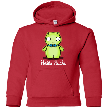 Sweatshirts Red / YS Hello Kuchi Youth Hoodie
