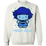 Sweatshirts White / S Hello Lapis Crewneck Sweatshirt