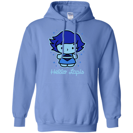 Sweatshirts Carolina Blue / S Hello Lapis Pullover Hoodie
