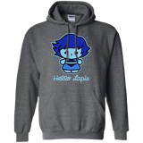 Sweatshirts Dark Heather / S Hello Lapis Pullover Hoodie