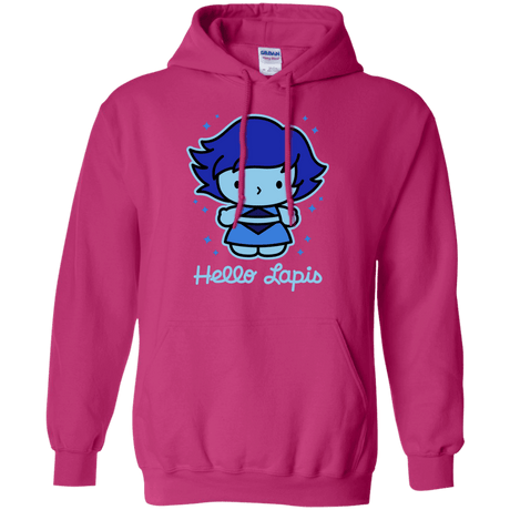Sweatshirts Heliconia / S Hello Lapis Pullover Hoodie