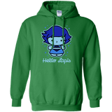 Sweatshirts Irish Green / S Hello Lapis Pullover Hoodie