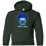 Sweatshirts Forest Green / YS Hello Lapis Youth Hoodie