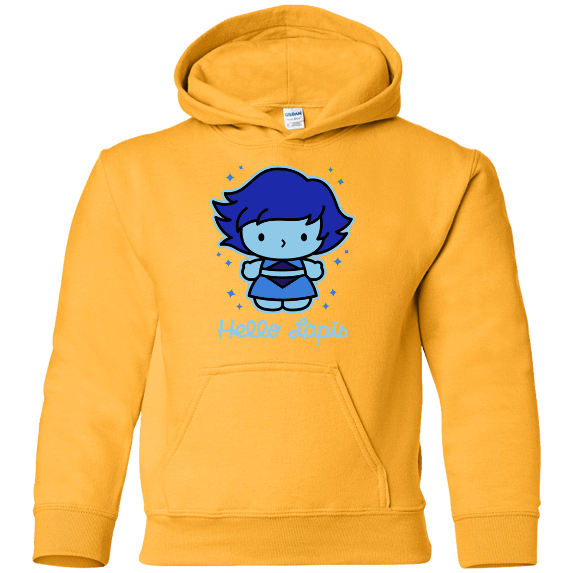 Sweatshirts Gold / YS Hello Lapis Youth Hoodie