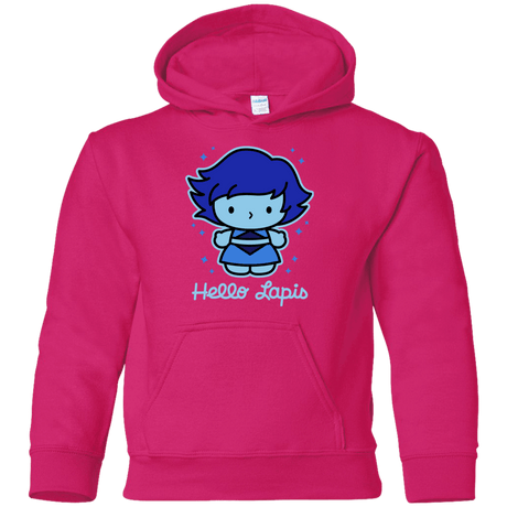 Sweatshirts Heliconia / YS Hello Lapis Youth Hoodie
