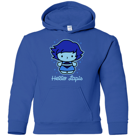 Sweatshirts Royal / YS Hello Lapis Youth Hoodie