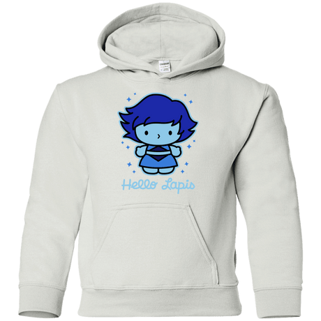 Sweatshirts White / YS Hello Lapis Youth Hoodie