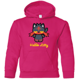 Sweatshirts Heliconia / YS Hello Litty Youth Hoodie