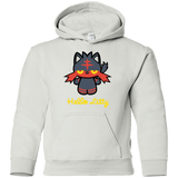 Sweatshirts White / YS Hello Litty Youth Hoodie