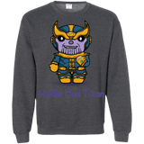 Sweatshirts Dark Heather / S Hello Mad Titan Crewneck Sweatshirt