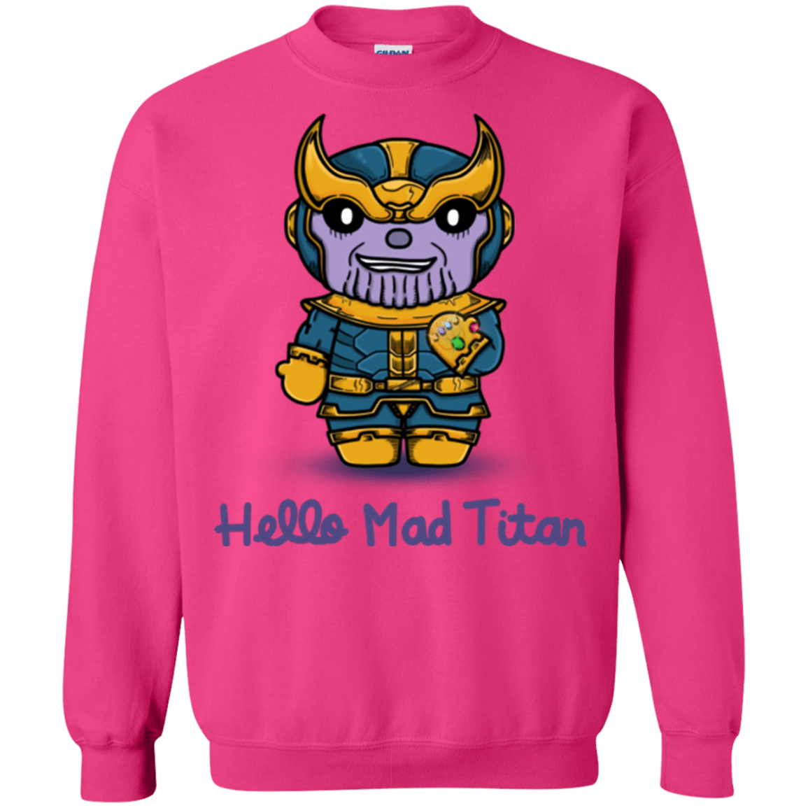 Sweatshirts Heliconia / S Hello Mad Titan Crewneck Sweatshirt