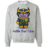 Sweatshirts Sport Grey / S Hello Mad Titan Crewneck Sweatshirt