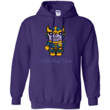 Sweatshirts Purple / S Hello Mad Titan Pullover Hoodie