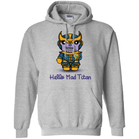 Sweatshirts Sport Grey / S Hello Mad Titan Pullover Hoodie