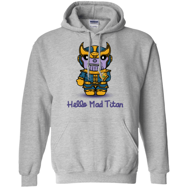 Sweatshirts Sport Grey / S Hello Mad Titan Pullover Hoodie
