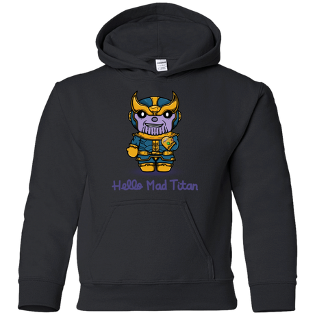 Sweatshirts Black / YS Hello Mad Titan Youth Hoodie